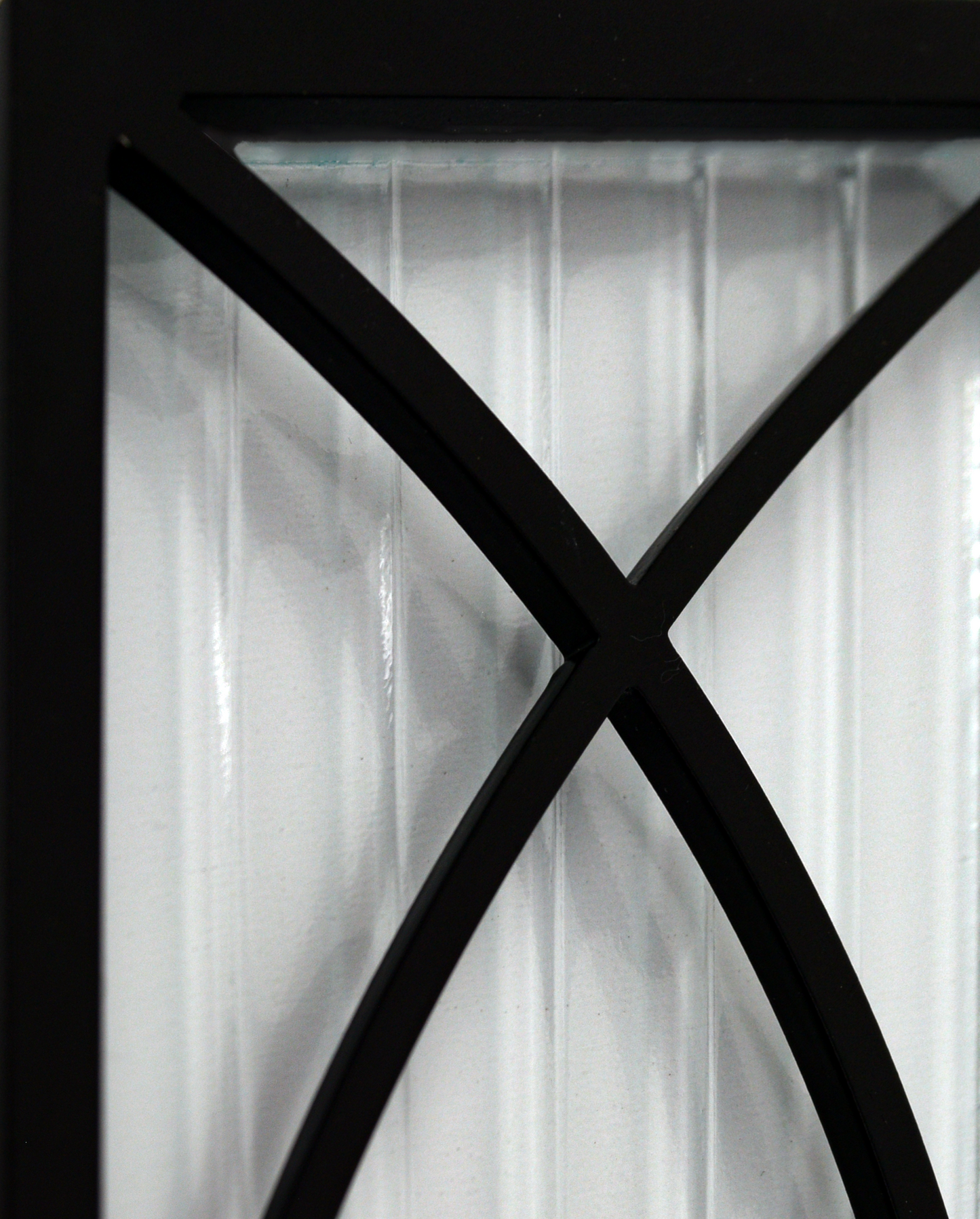 1/2 Reeded Glass Insert Backing Material- Custom Fit