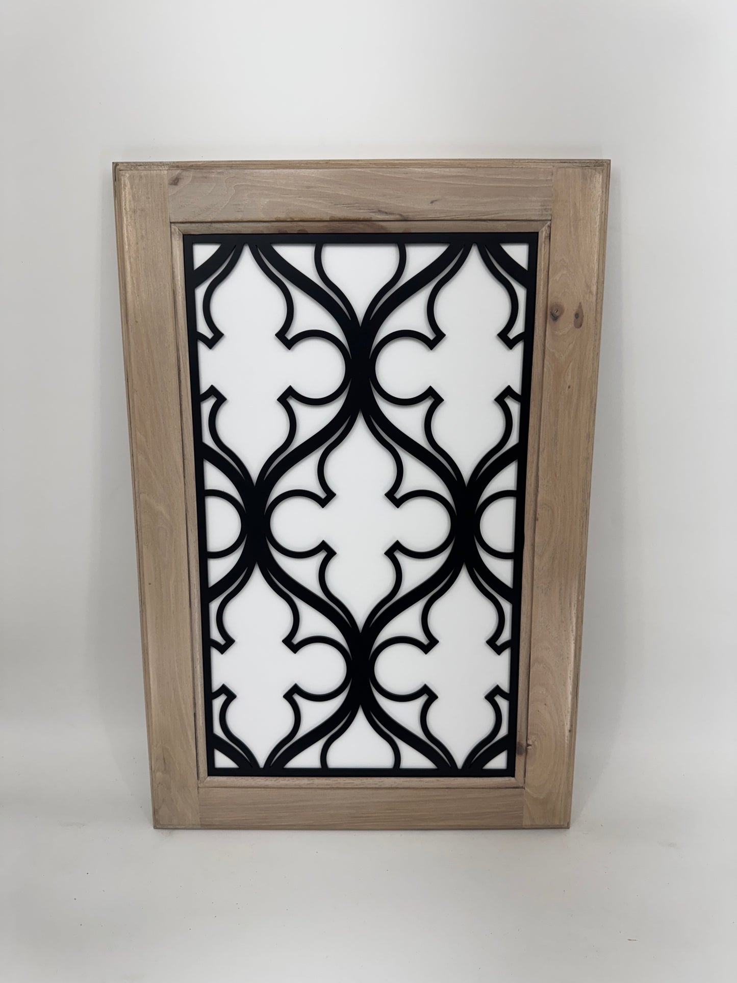 Edna L Cabinet Door Insert-Available in Your Size