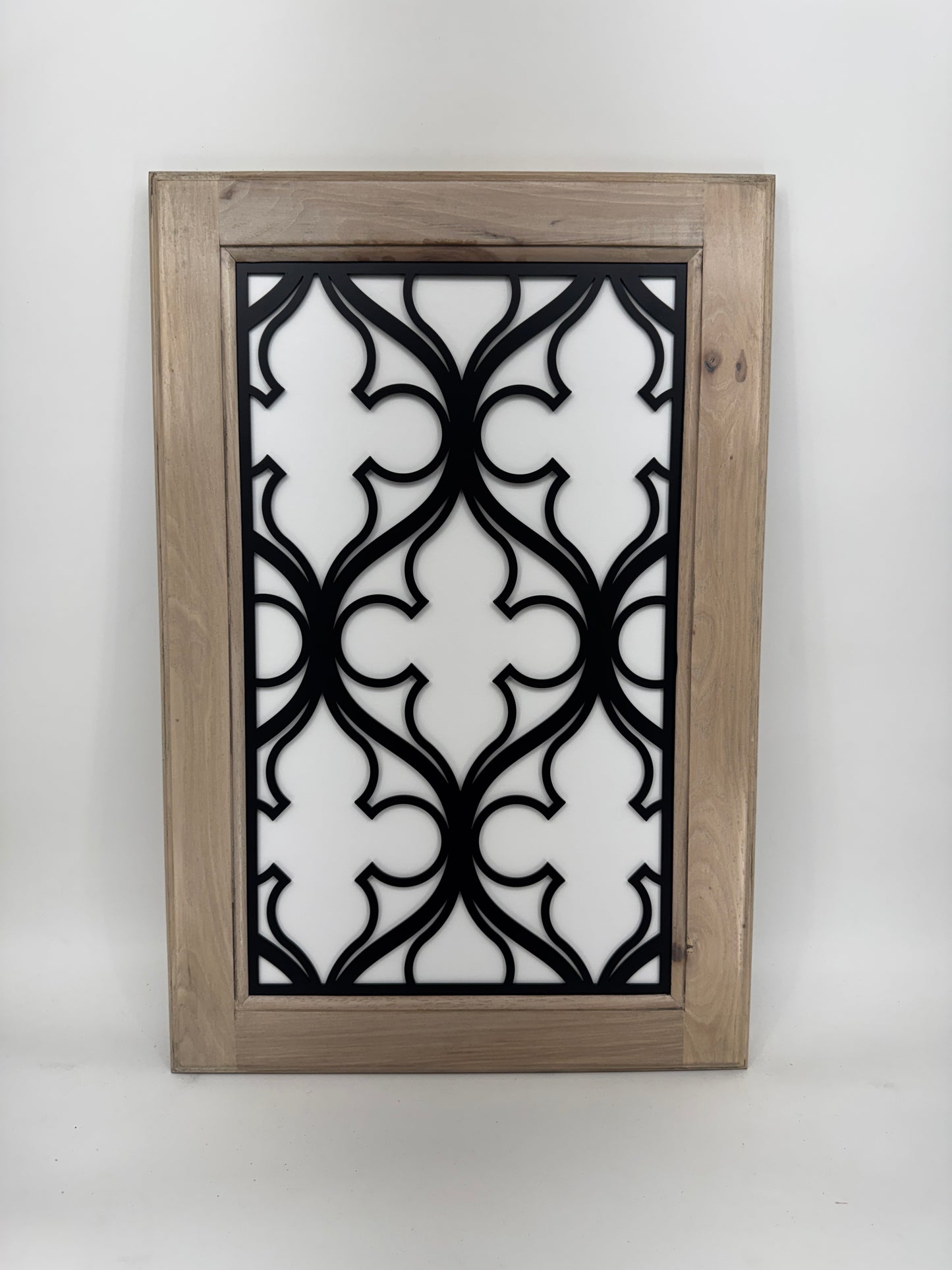 Edna L Cabinet Door Insert-Available in Your Size