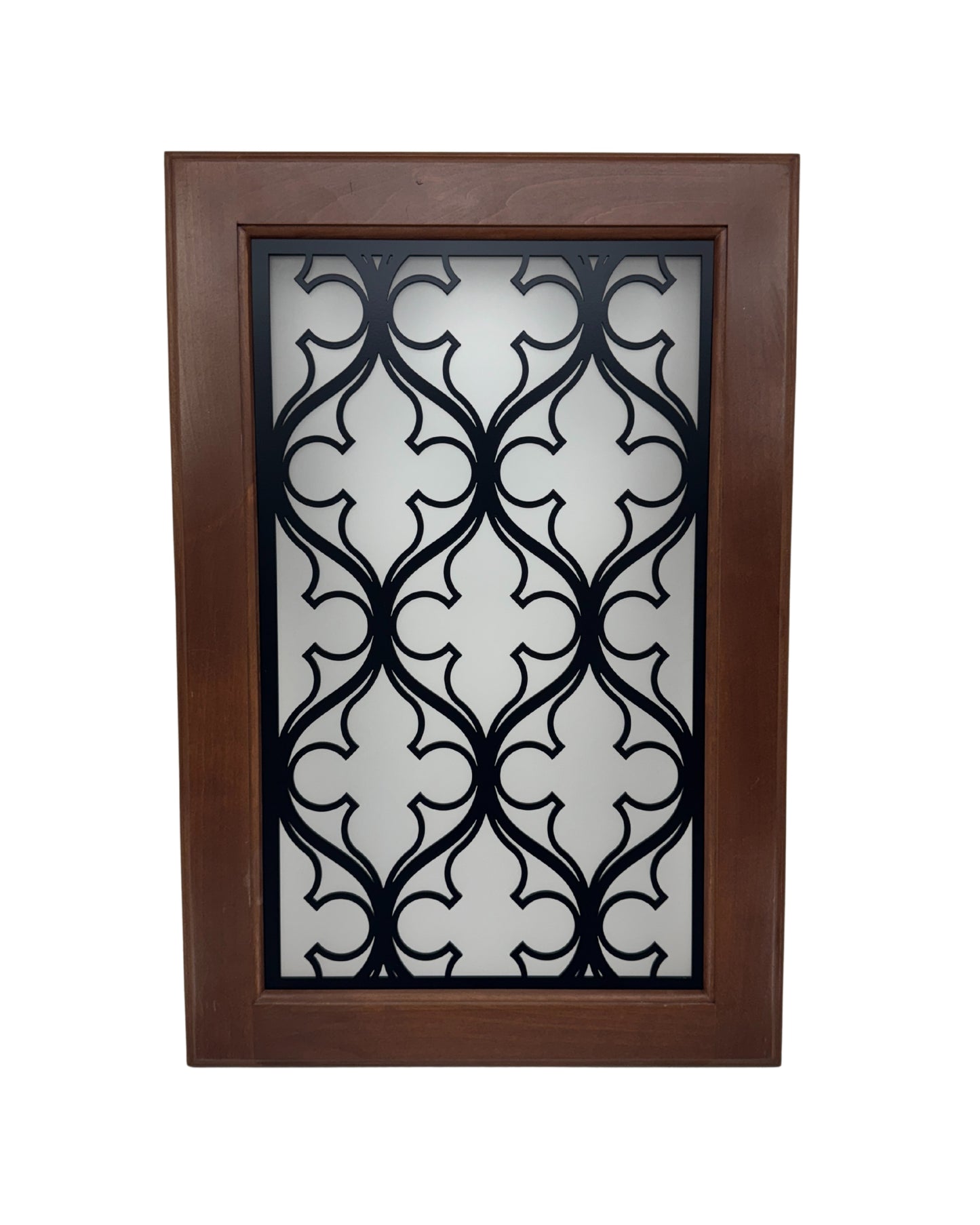 Edna M Cabinet Door Insert-Available in Your Size