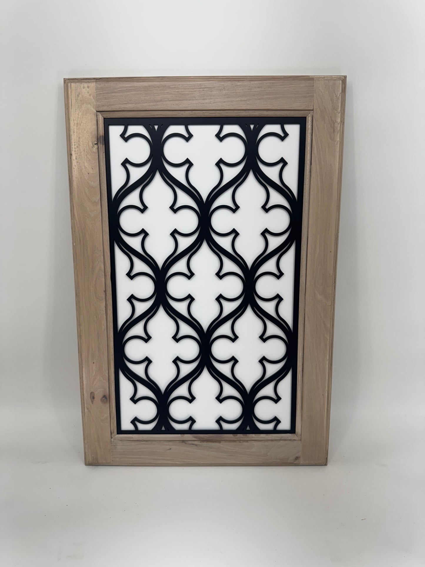 Edna M Cabinet Door Insert-Available in Your Size