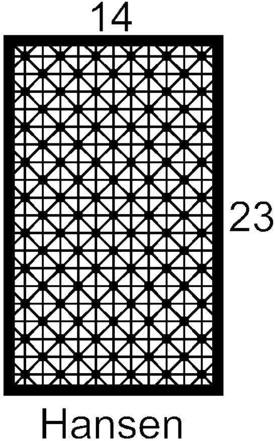 Hansen Cabinet Door Insert-Available in Your Size