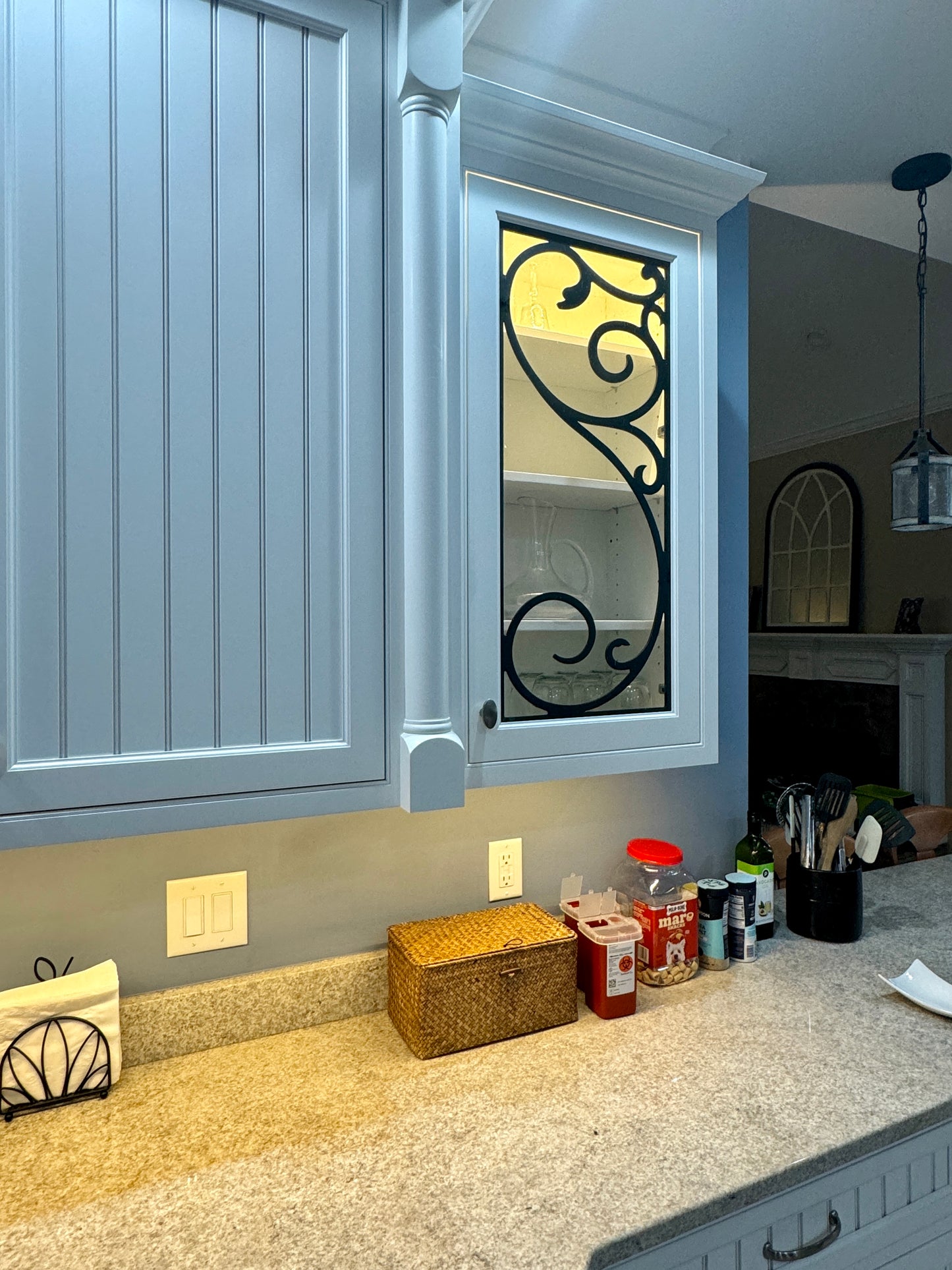 Vezina Cabinet Door Insert-Available in Your Size