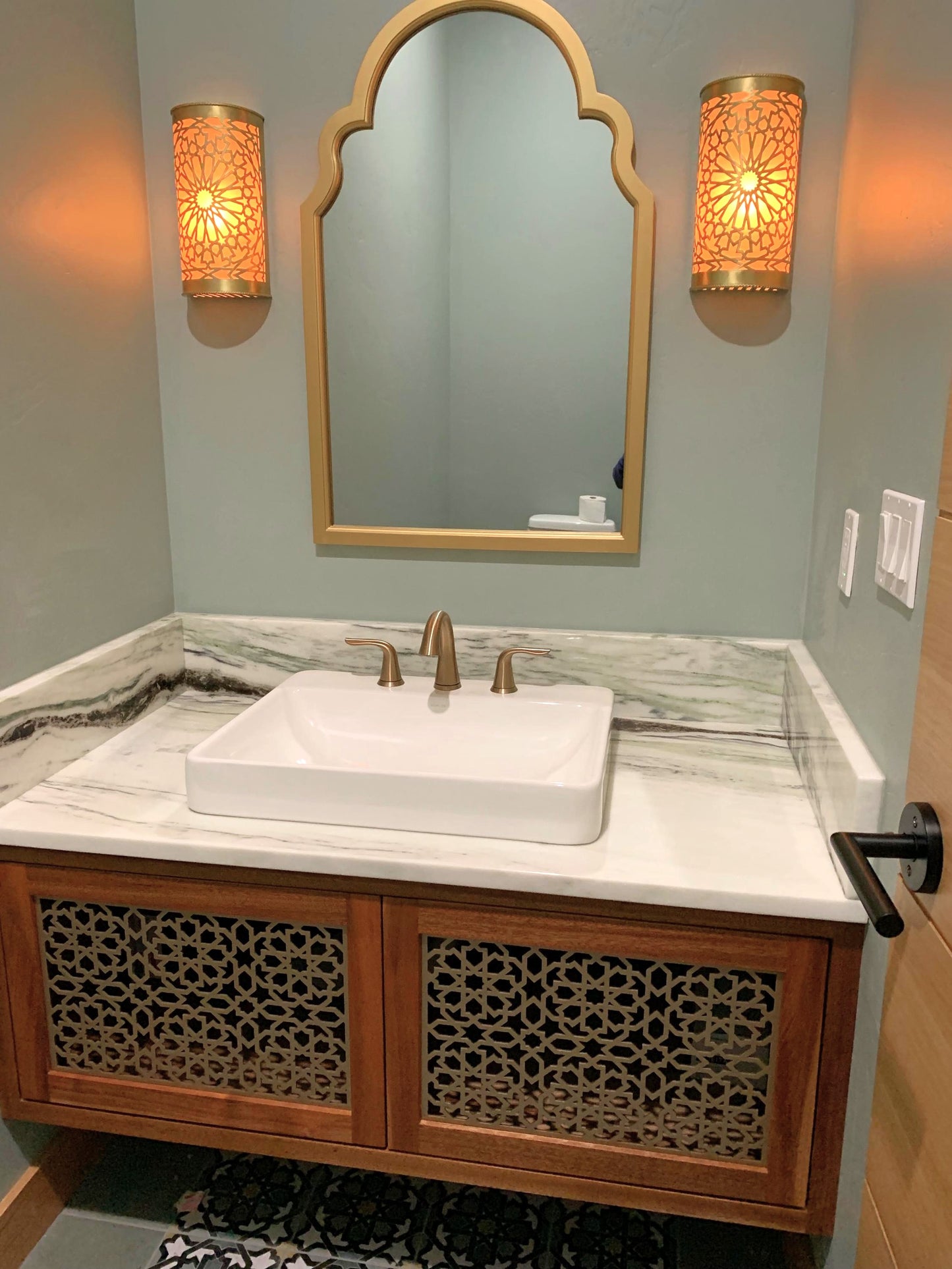 Melody Cabinet Door Insert-Available in Your Size