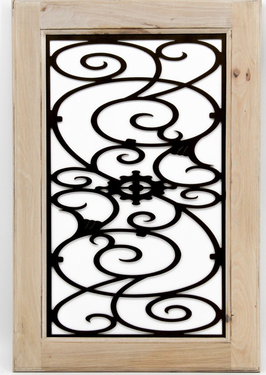 Asher Cabinet Door Insert-Available in Your Size