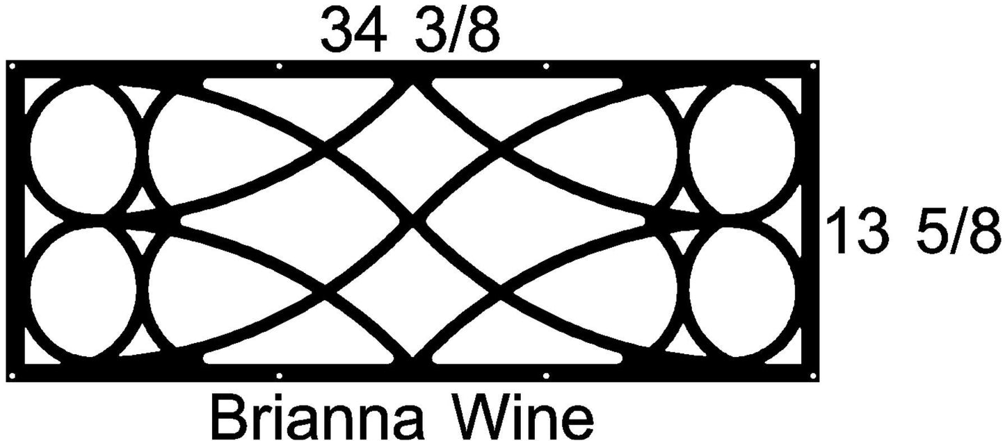 Brianna Wine Rack-Available in Your Size
