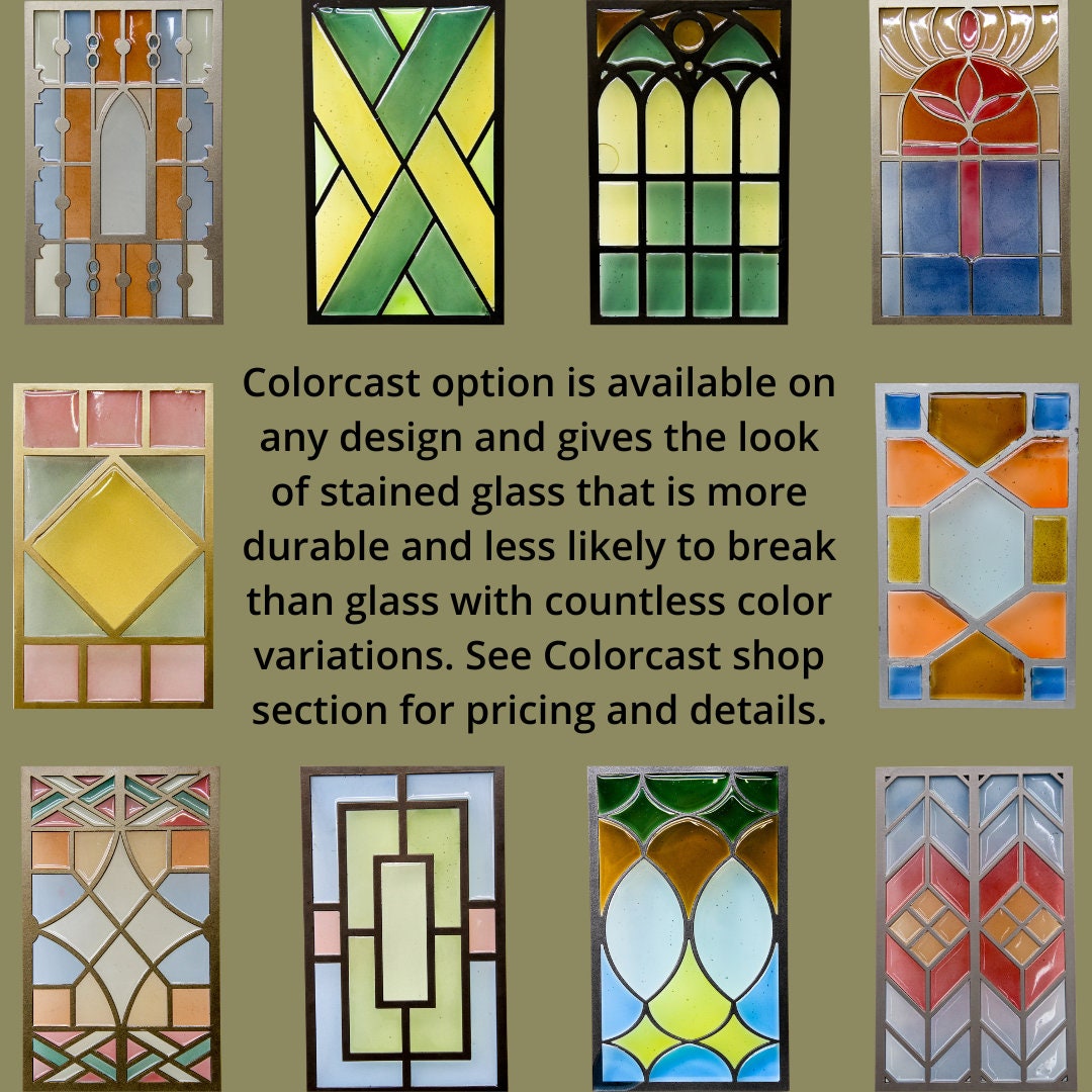 Abram Cabinet Door Insert-Available in Your Size