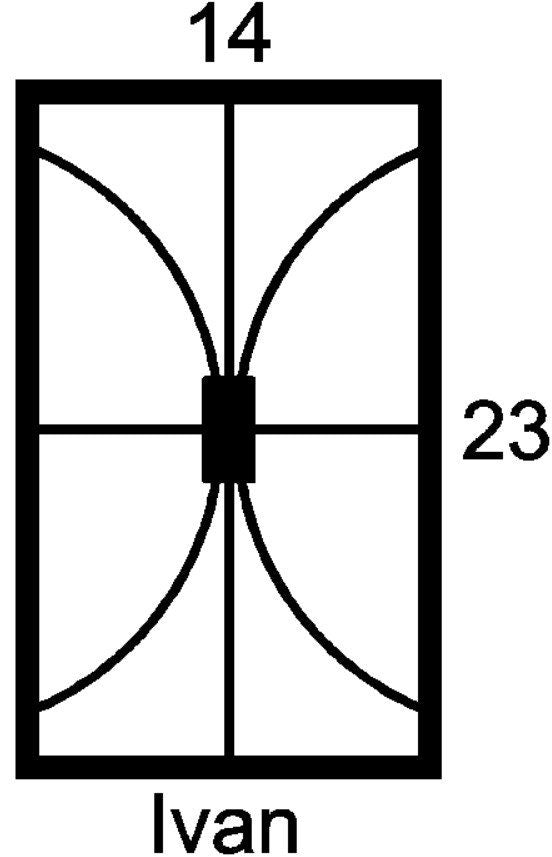 Ivan Cabinet Door Insert-Available in Your Size