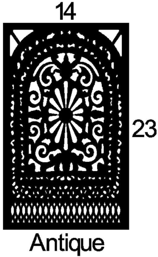 Antique Cabinet Door Insert-Available in Your Size