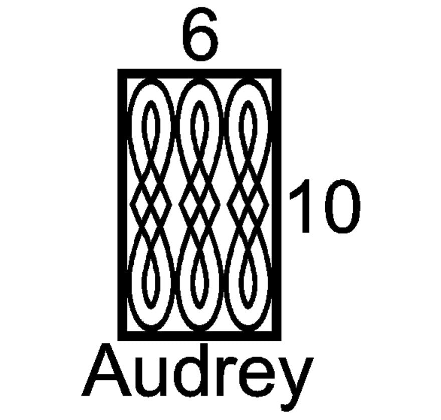 Audrey Mini Insert Sample Size-Available in any Design