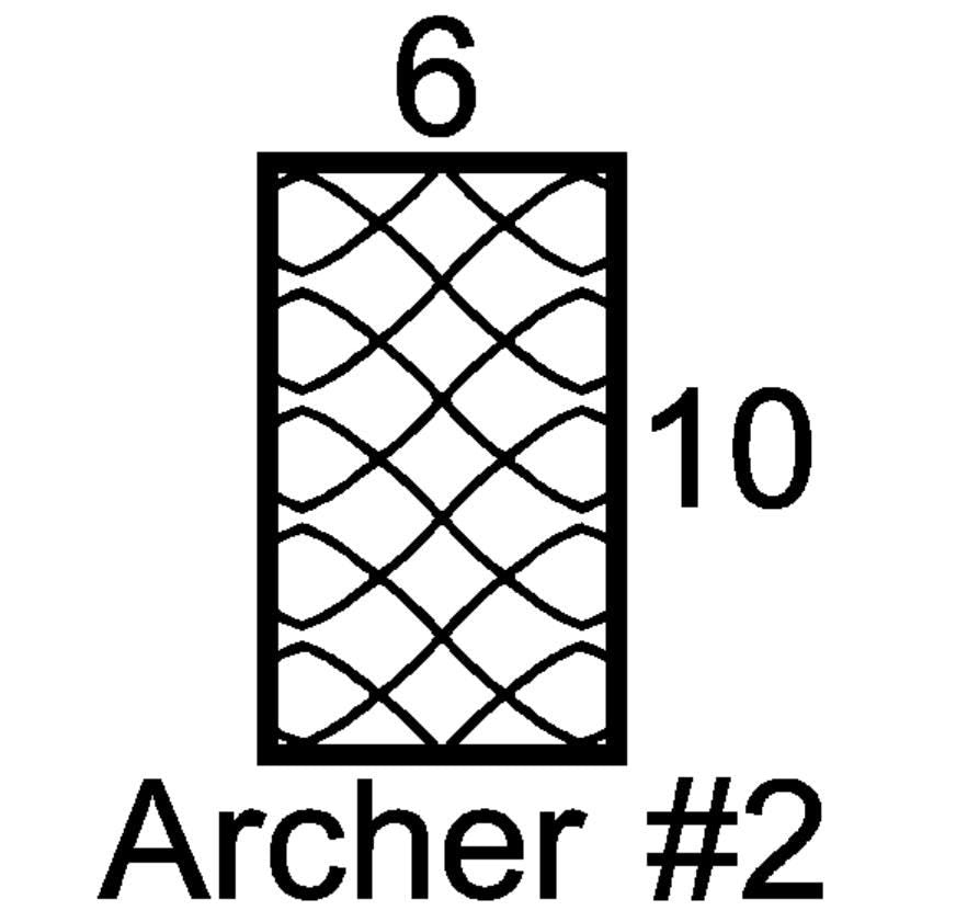 Archer #2 Mini Insert Sample Size-Available in any Design