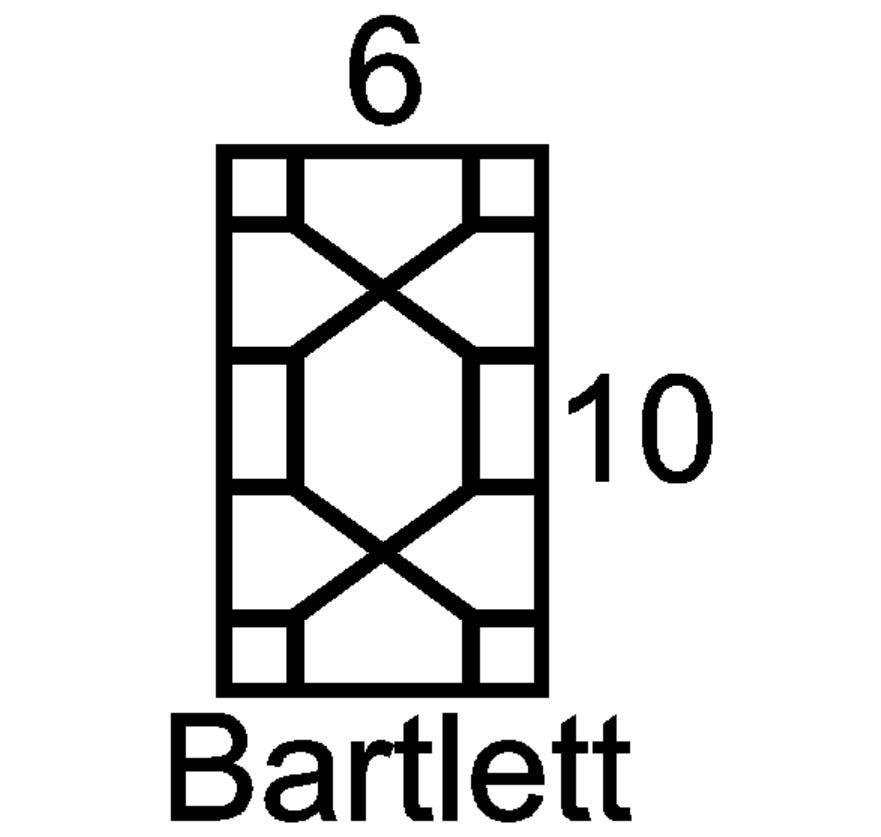 Bartlett Mini Insert Sample Size-Available in any Design