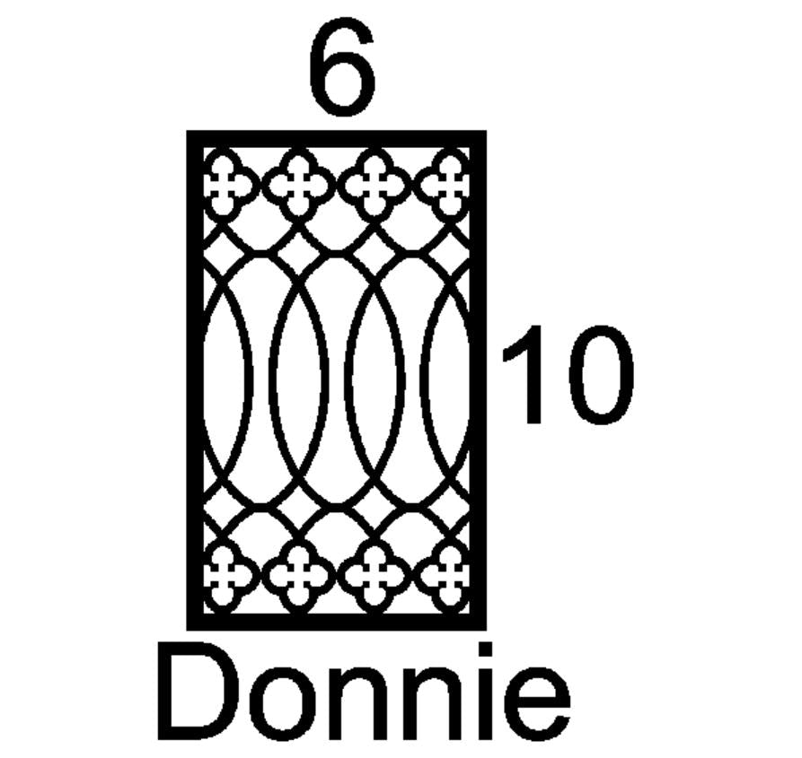 Donnie Mini Insert Sample Size-Available in any Design