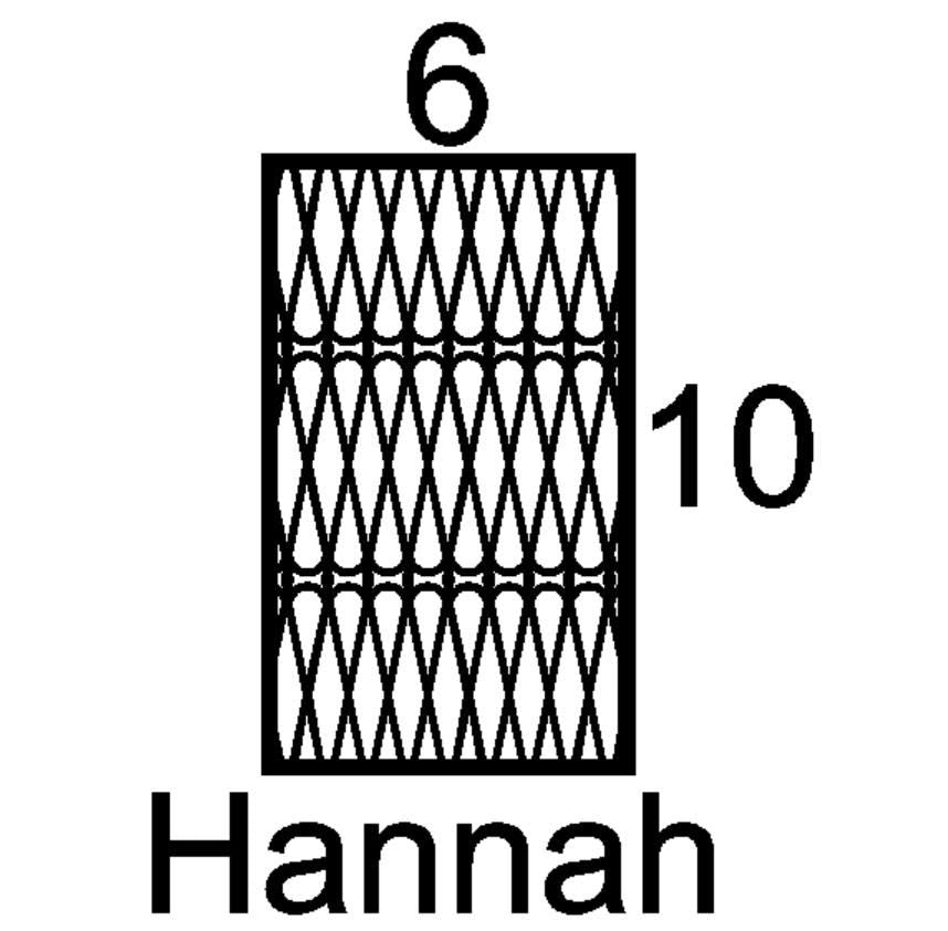 Hannah Mini Insert Sample Size-Available in any Design