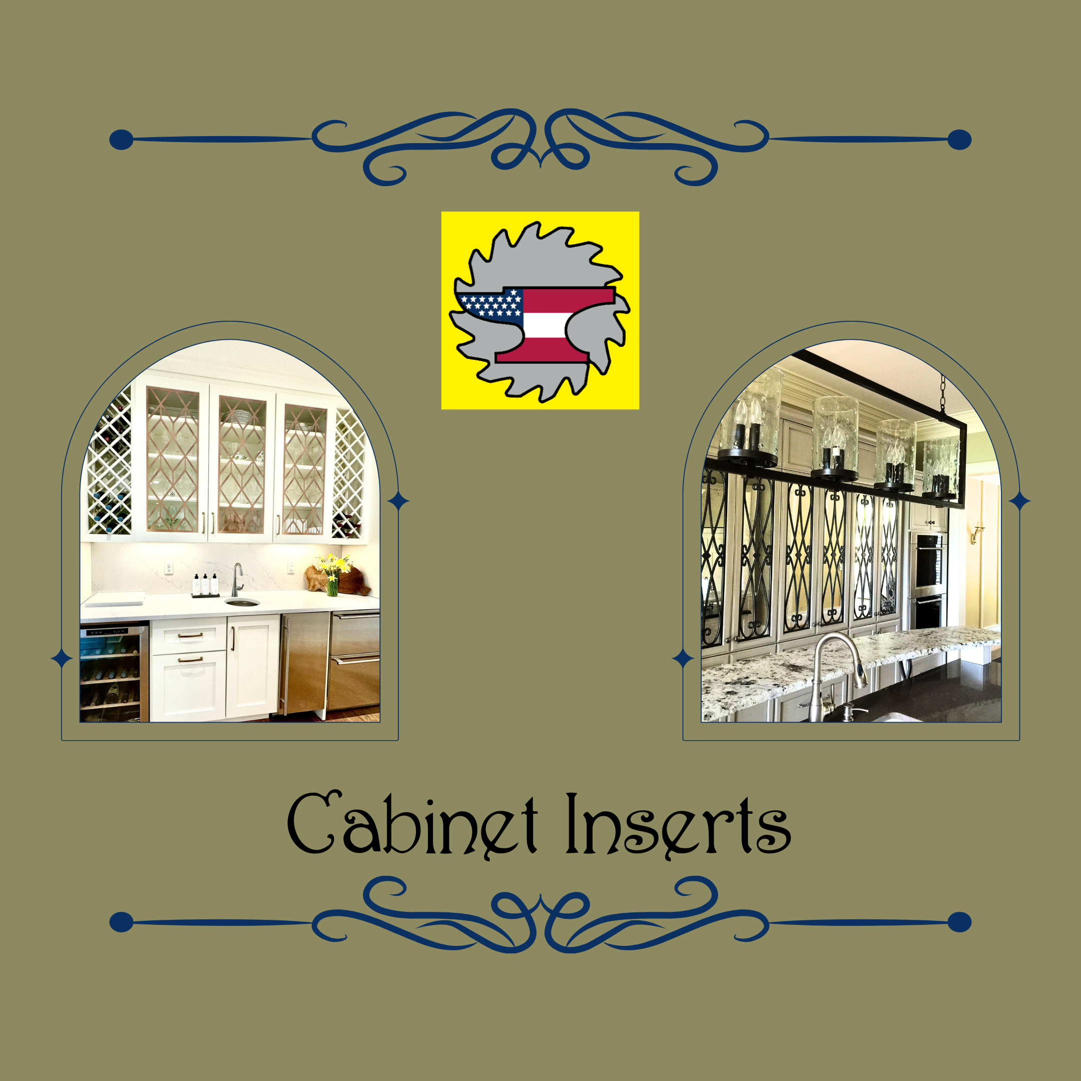 Cabinet Inserts – Neal Smith Designs