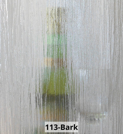 Bark Glass Insert Backing Material- Custom Fit