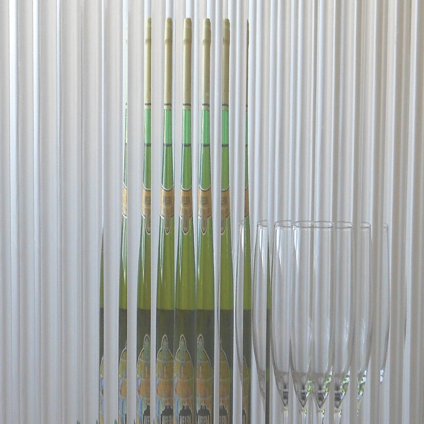 1/2 Reeded Glass Insert Backing Material- Custom Fit