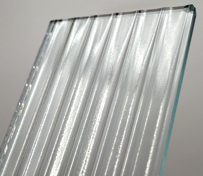 1/2 Reeded Glass Insert Backing Material- Custom Fit