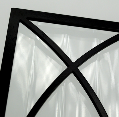 1in Reeded Glass Insert Backing Material- Custom Fit