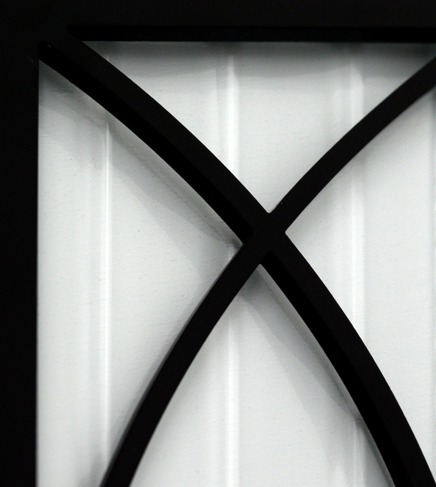 1in Reeded Glass Insert Backing Material- Custom Fit