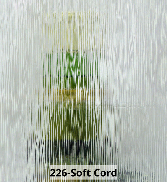 Soft Cord Glass Insert Backing Material- Custom Fit