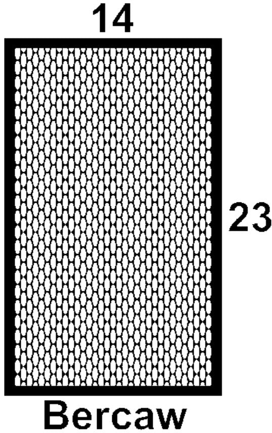 Bercaw Cabinet Door Insert-Available in Your Size