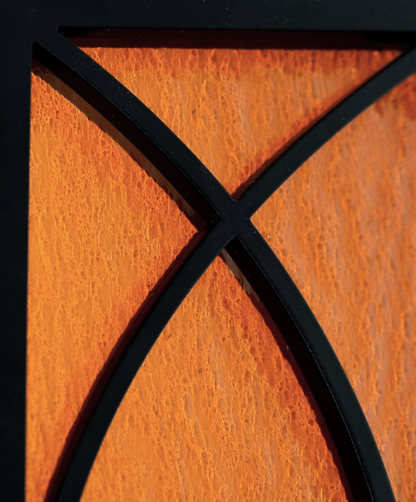 Citrine Glass Insert Backing Material- Custom Fit