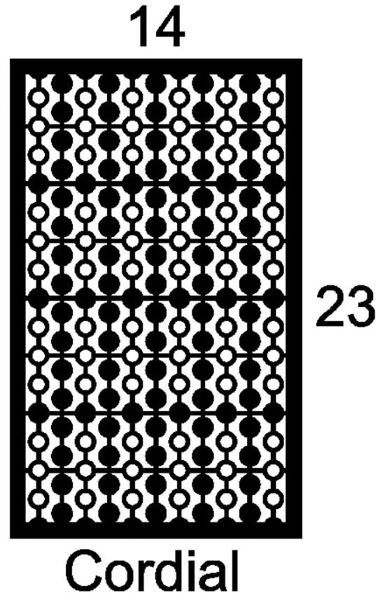 Cordial Cabinet Door Insert-Available in Your Size