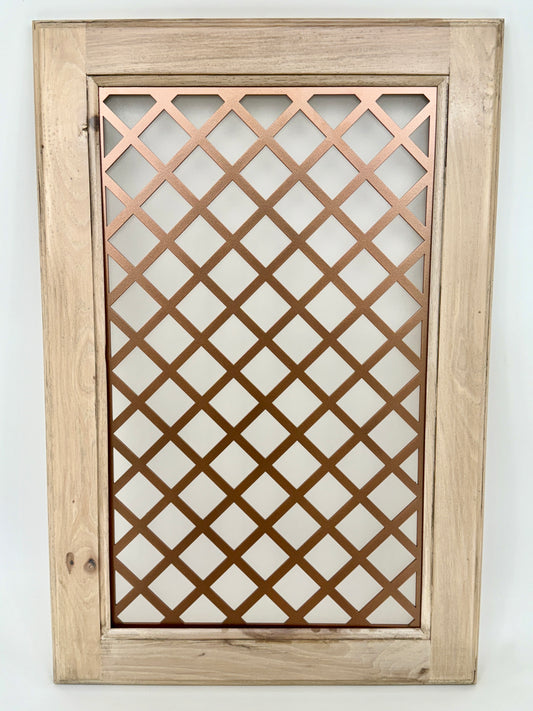 Diamonds 1.5" Cabinet Door Insert-Available in Your Size