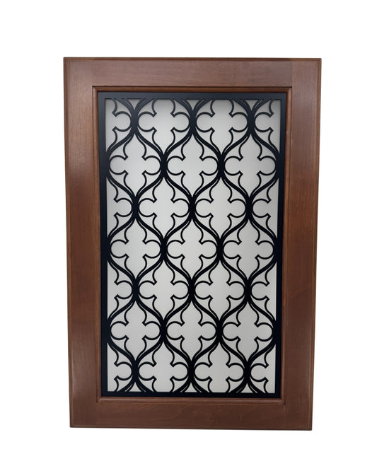 Edna S Cabinet Door Insert-Available in Your Size