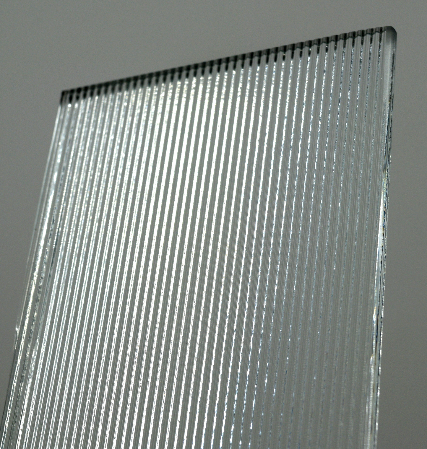 Fine Ribbed Glass Insert Backing Material- Custom Fit