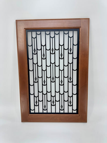 Lily-D Cabinet Door Insert-Available in Your Size