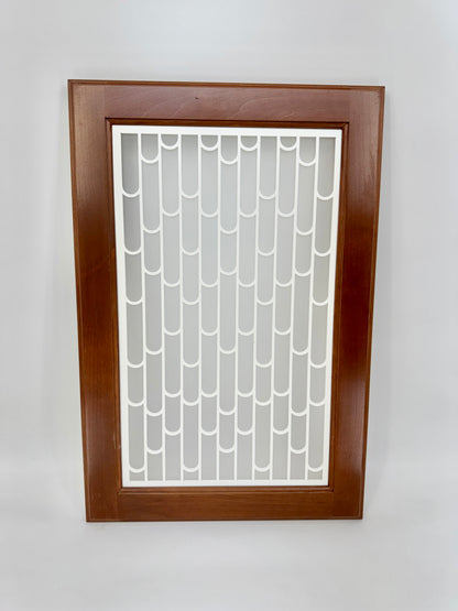 Lily Cabinet Door Insert-Available in Your Size