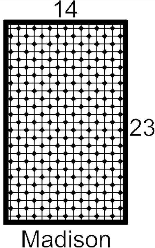 Madison Cabinet Door Insert-Available in Your Size