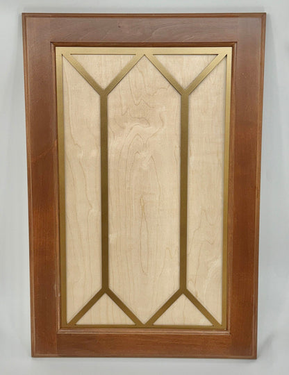 Crimson Cabinet Door Insert-Available in Your Size