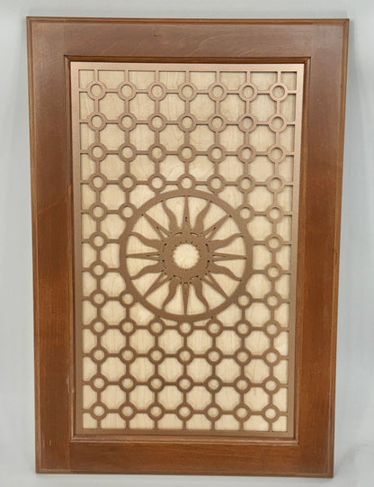 Emma Cabinet Door Insert-Available in Your Size