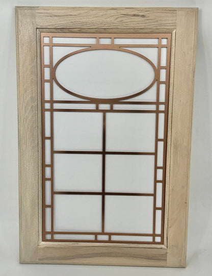 Jotham Cabinet Door Insert-Available in Your Size