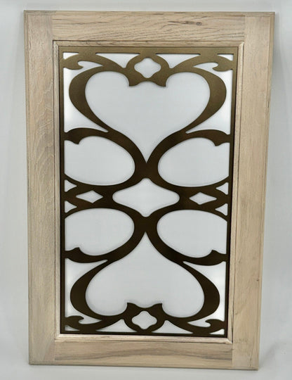 Kelan Cabinet Door Insert-Available in Your Size