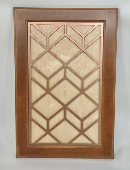 Kinsley Cabinet Door Insert-Available in Your Size