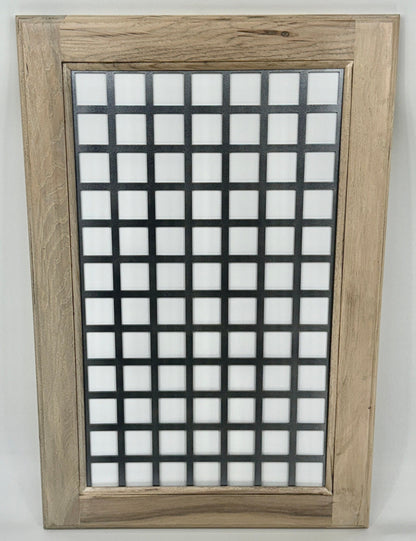 Squares 1.5" Cabinet Door Insert-Available in Your Size