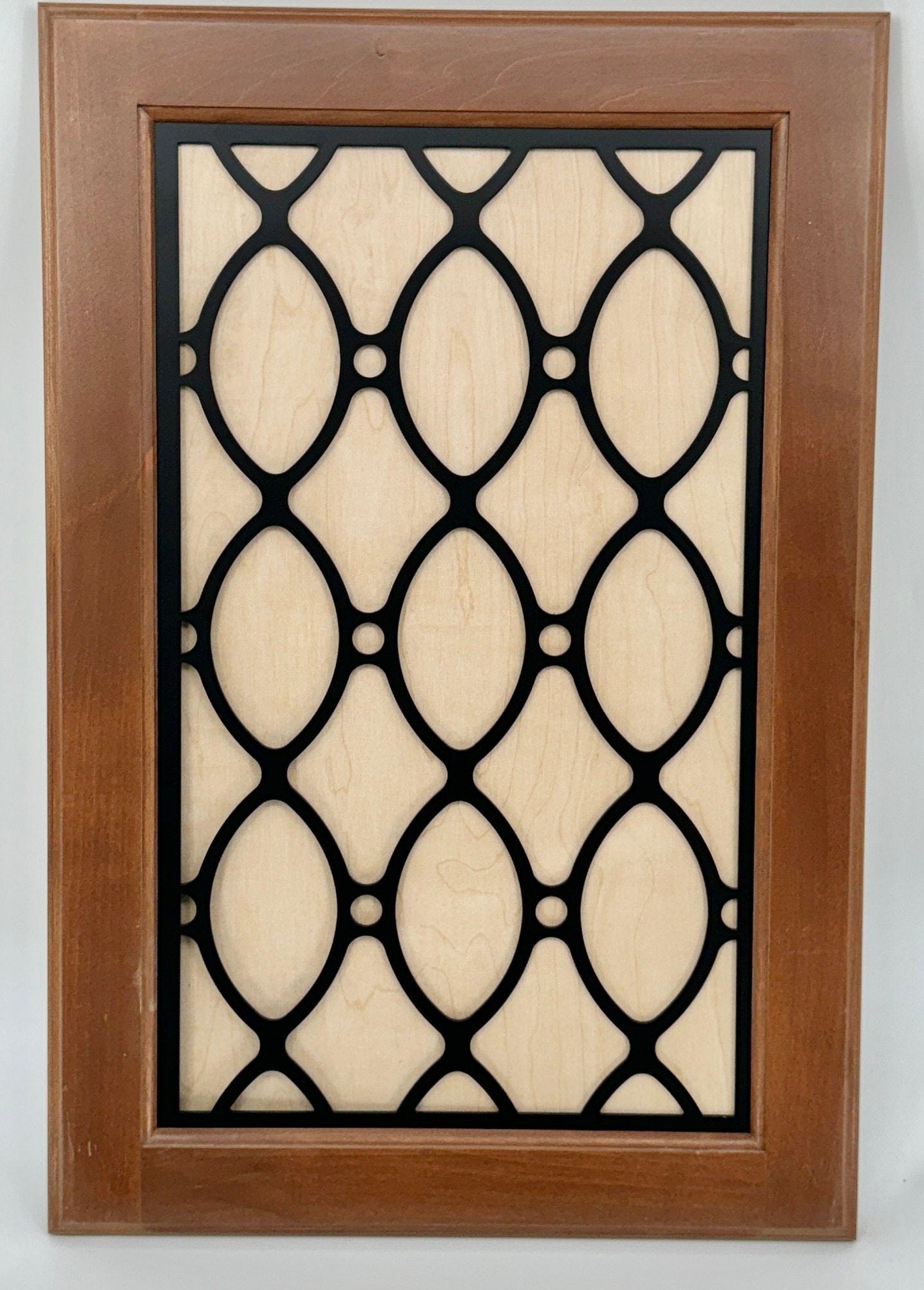 Alexis Cabinet Door Insert-Available in Your Size