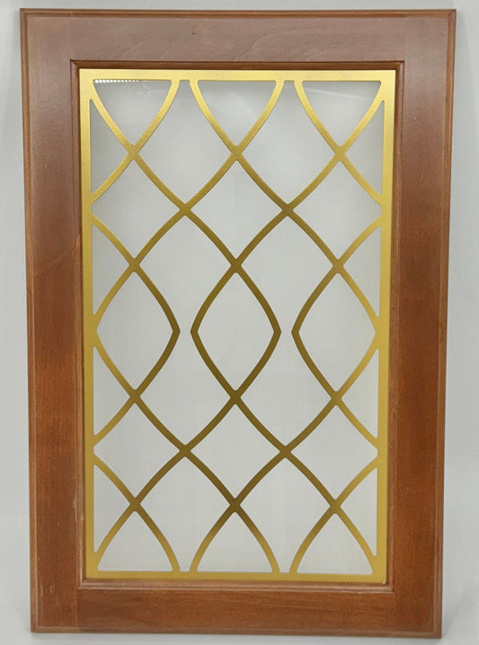 Archer#1 Cabinet Door Insert-Available in Your Size