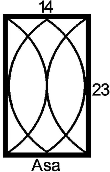 Asa Cabinet Door Insert-Available in Your Size