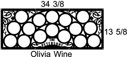 Olivia Wine Rack-Available in Your Size