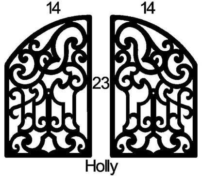 Holly Cabinet Door Insert-Available in Your Size