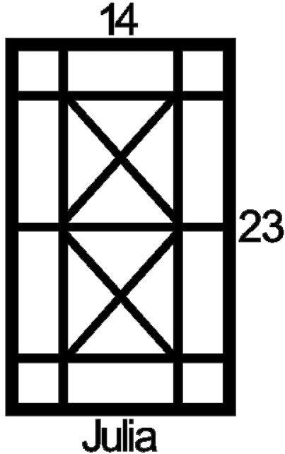 Julia Cabinet Door Insert-Available in Your Size