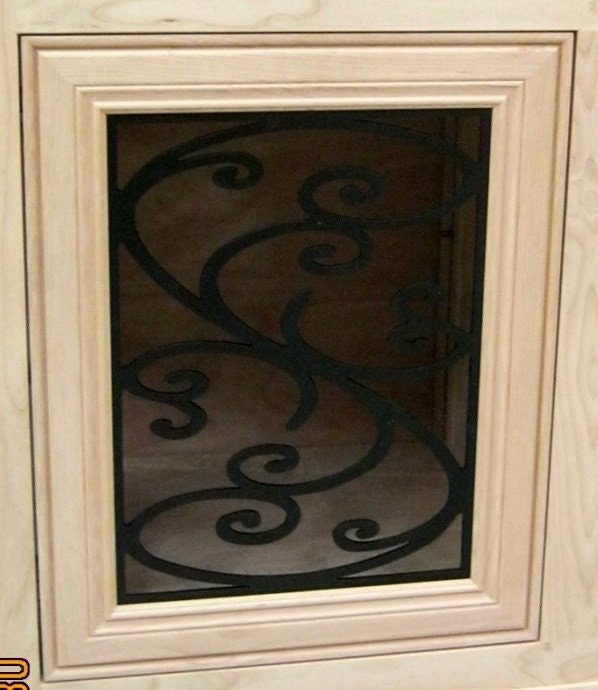 Myra Cabinet Door Insert-Available in Your Size