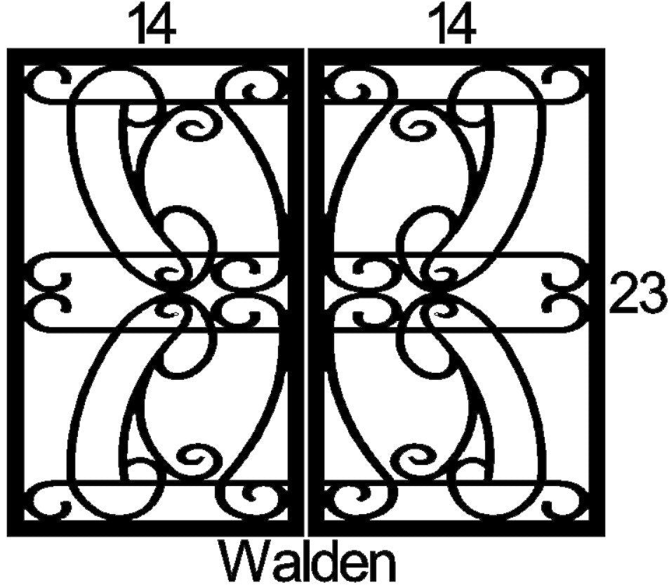 Walden Cabinet Door Insert-Available in Your Size