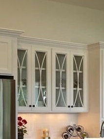 Gleason Cabinet Door Insert-Available in Your Size