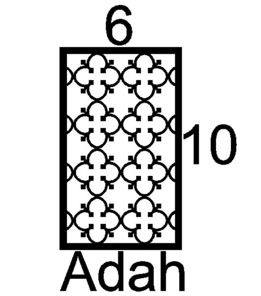 Adah Mini Insert Sample Size-Available in any Design